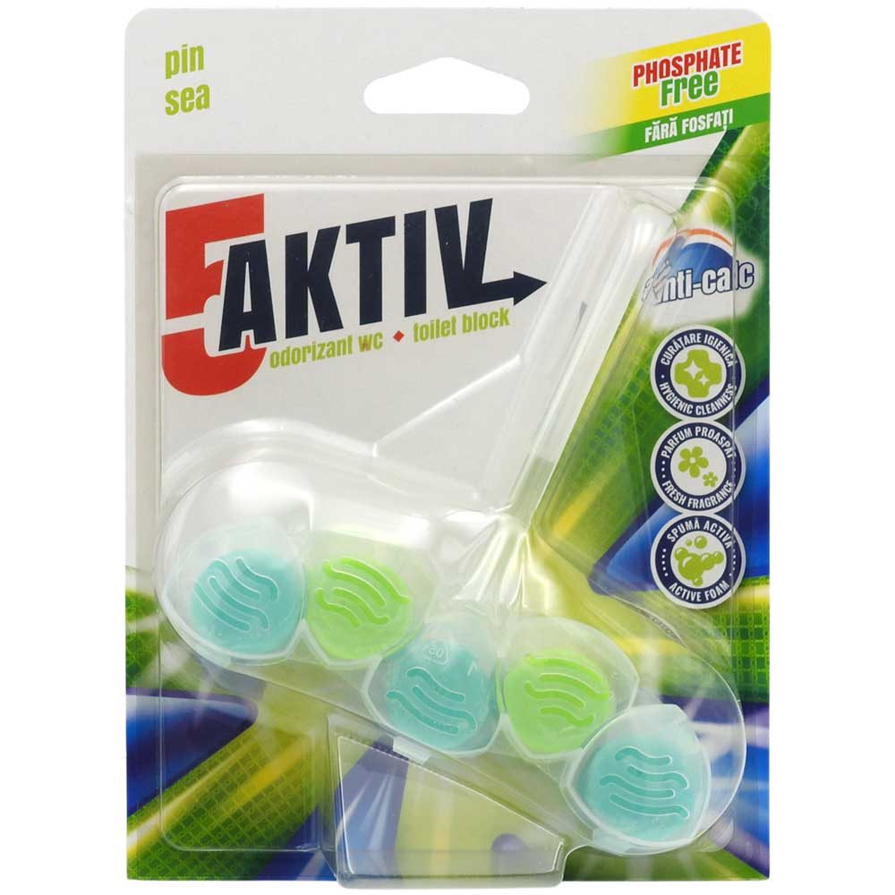 Odorizant WC, 5-aktiv, Block 50 g Pin
