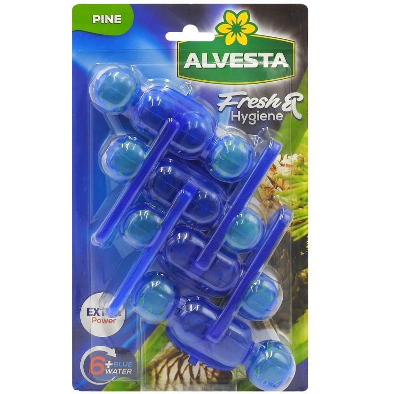 Odorizant WC, Alvesta, Bile 4 X 55 g Color Pin