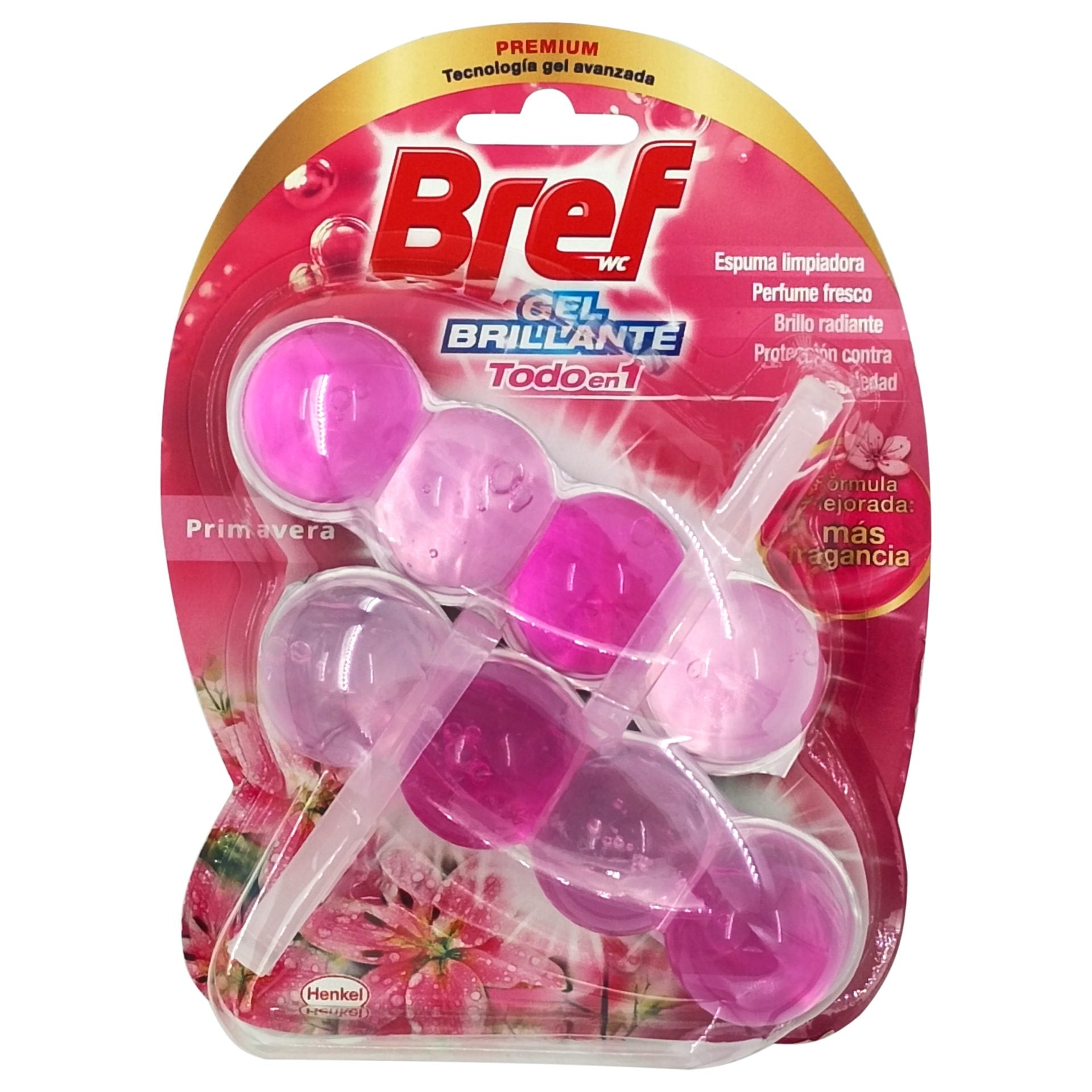 Odorizant WC, Bref, Bile Gel Brilliant 2 X 42 g Primavera