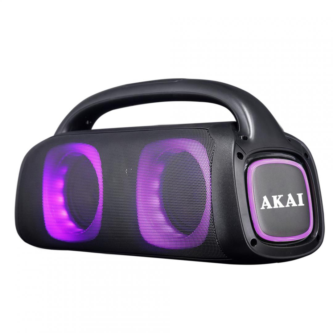 Boxa portabila Akai BT 5.0, putere 60W (Boxa portabila Akai BT 5.0)