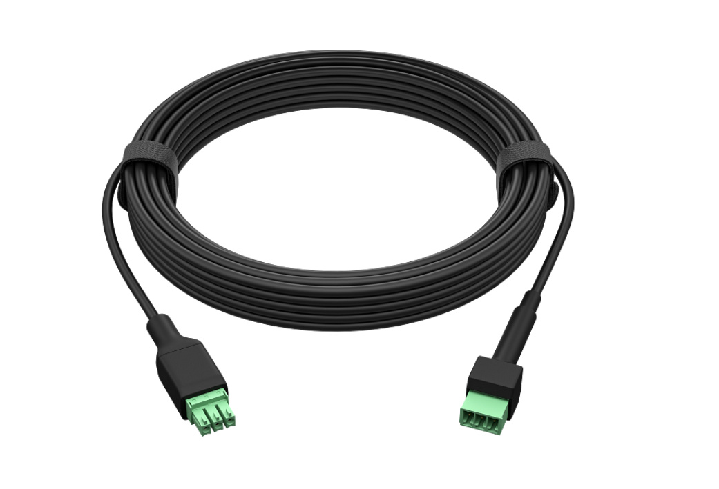 HP Poly a2 Blk Cbl Ext Tbl Mic 8M(26ft) (HP Poly Studio a2 Black Cable Extender for Table Mic Male to Female Phoenix...)