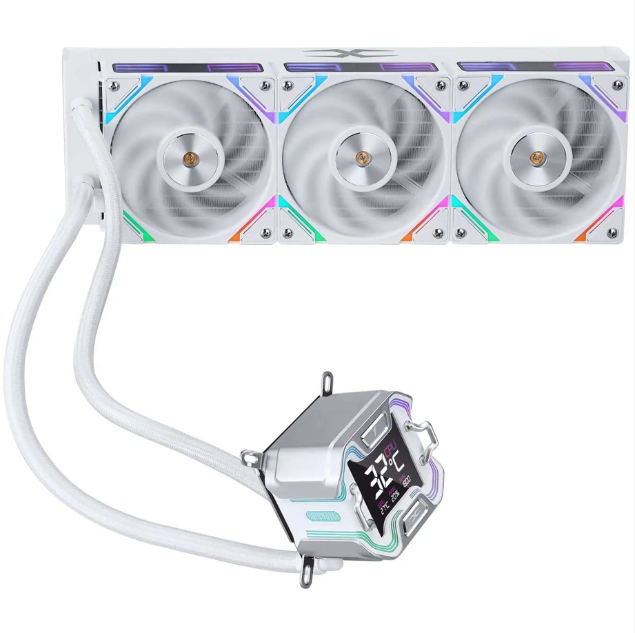 Cooler 1STPLAYER X-Starship 360E White (Cooler Procesor 1stPlayer X-Starship 360E)