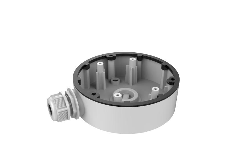Doza Conexiune pentru Camere (Material: Aluminum Dimensiune:⌀ 120*37.2MM Culoare: Alb)
