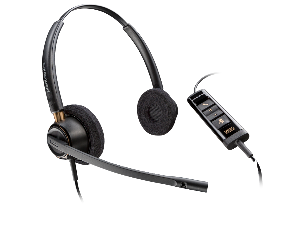 Poly Ep 525 -M Stereo w/USB-A Headset (Casti Head-band HP EncorePro 525)