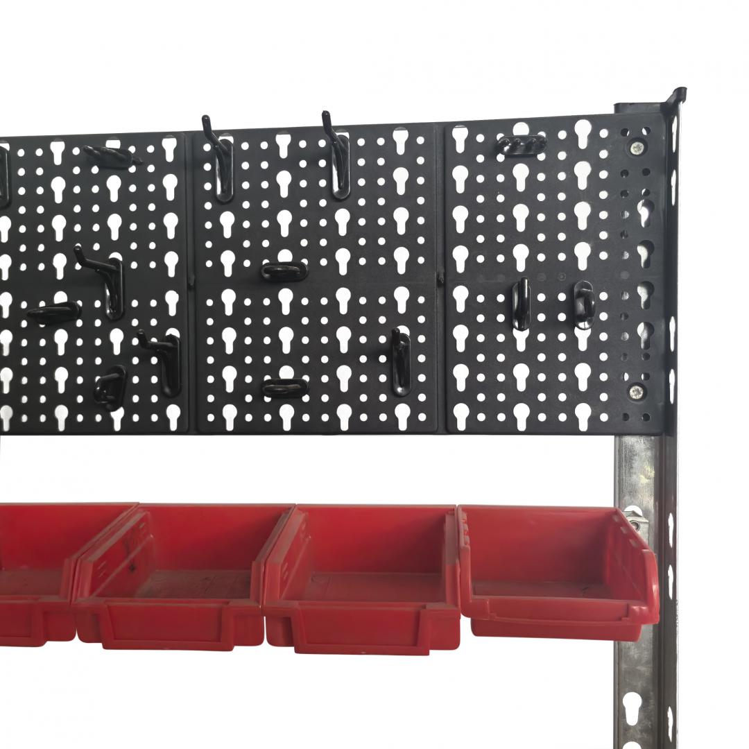 Hr Raft Metalic cu 3 Polite 78*38*142 CM (heinner Raft Metalic cu 3 Polite 78*38*142 CM)