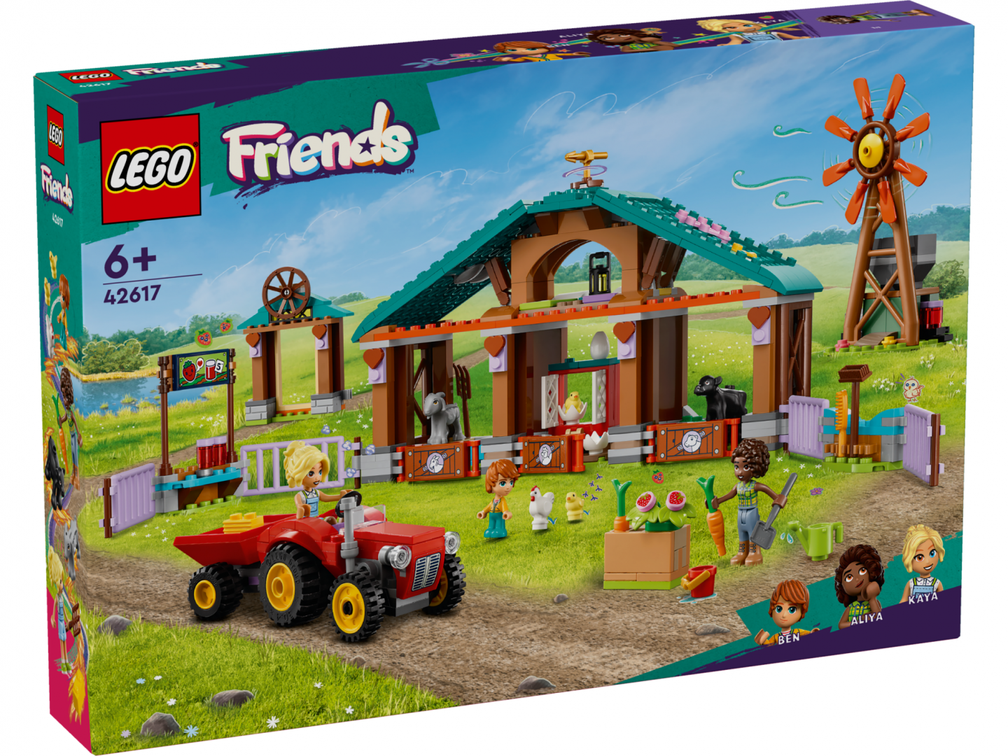 Refugiu Pt. Animale de Ferma, Lego 42617