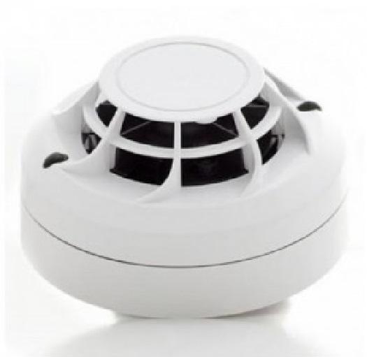 Detector de temperatura rate of rise Morley-IAS cu izolator, culoare Ivory; 52051RE-RF;Tehnologie de rețea MESH wireless cu comunicare bidirecțională; Două căi de comunicare către fiecare dispozitiv wireless; 18 canale RF la 865 Mhz-870 Mhz; 2 antene int
