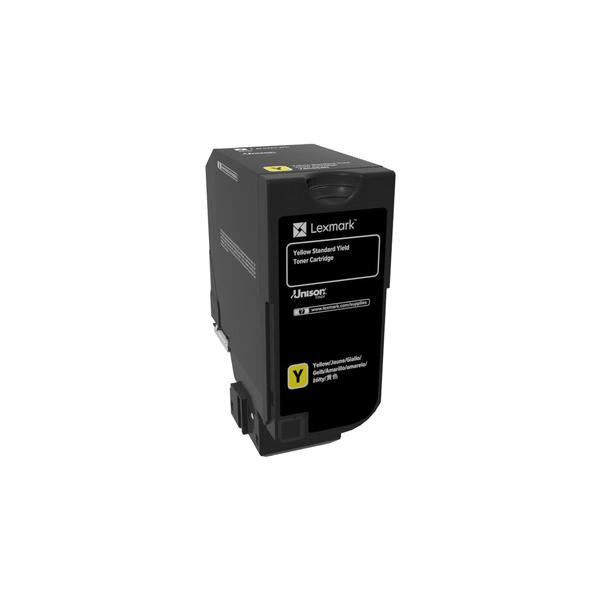 Lexmark 74C0S40 Yellow Toner Cartridge (Toner Lexmark CS720)