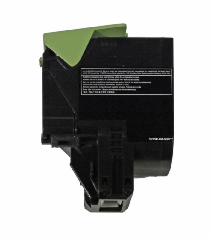 Lexmark 80C0H10 Black Toner (Toner Lexmark 80C0H10)