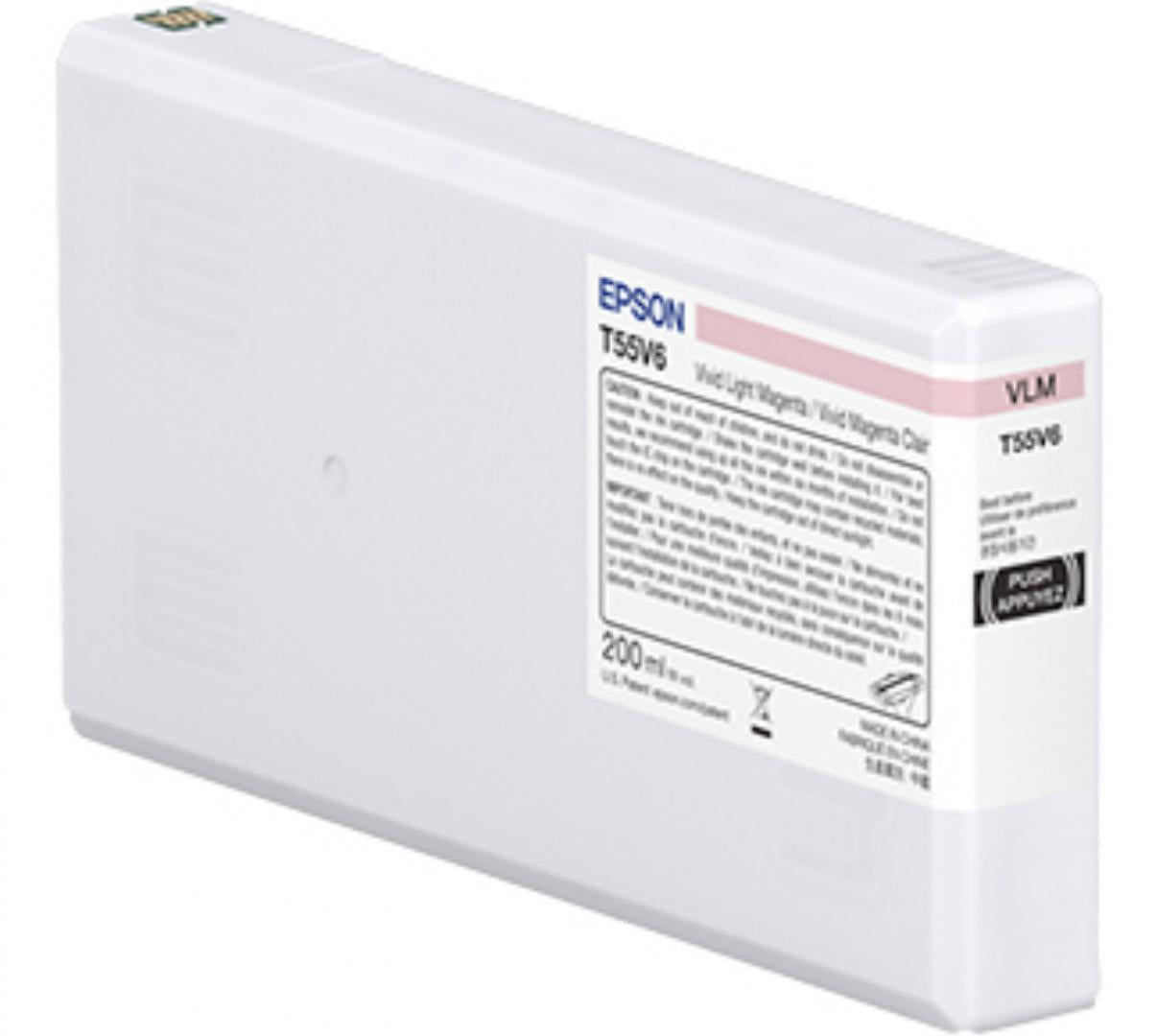 Epson T55W6 Viv L Magenta Ink Cartridge (Cartus Epson T55W6)