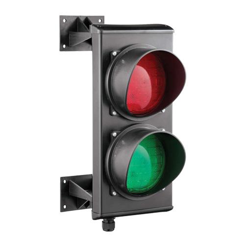 Semafor Motorline 2 Culori 3W (Semafor LED Motorline MS01-24V; Tip lumina: LED; Culori: verde/rosu; Diametru...)