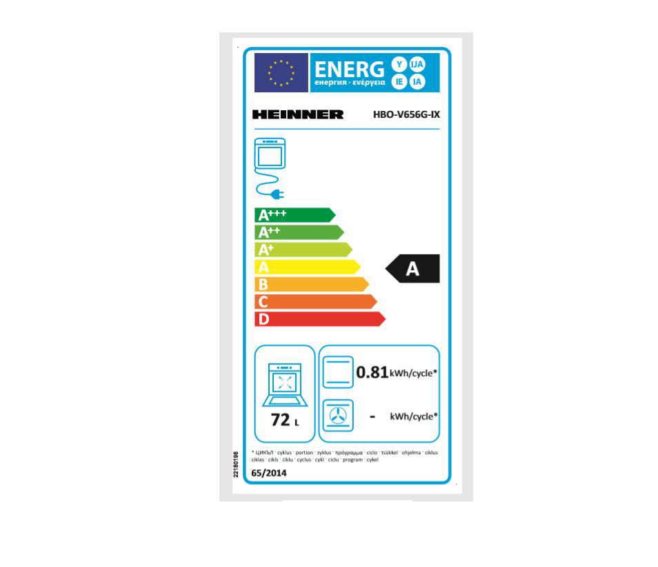Cuptor Heinner HBO-V656G-IX (cuptor Incorporabil Heinner HBO-V656G-IX)