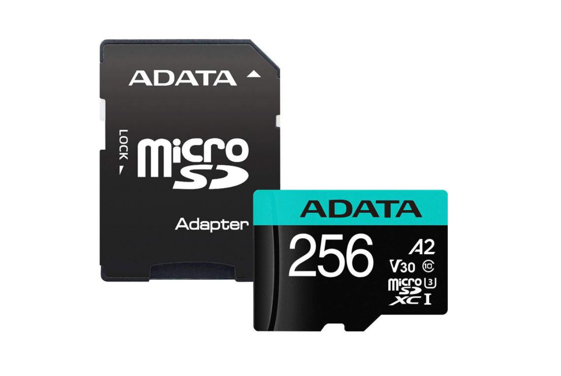ADATA MICROSDHC 256GB AUSDX256GUI3V30SA2-RA1