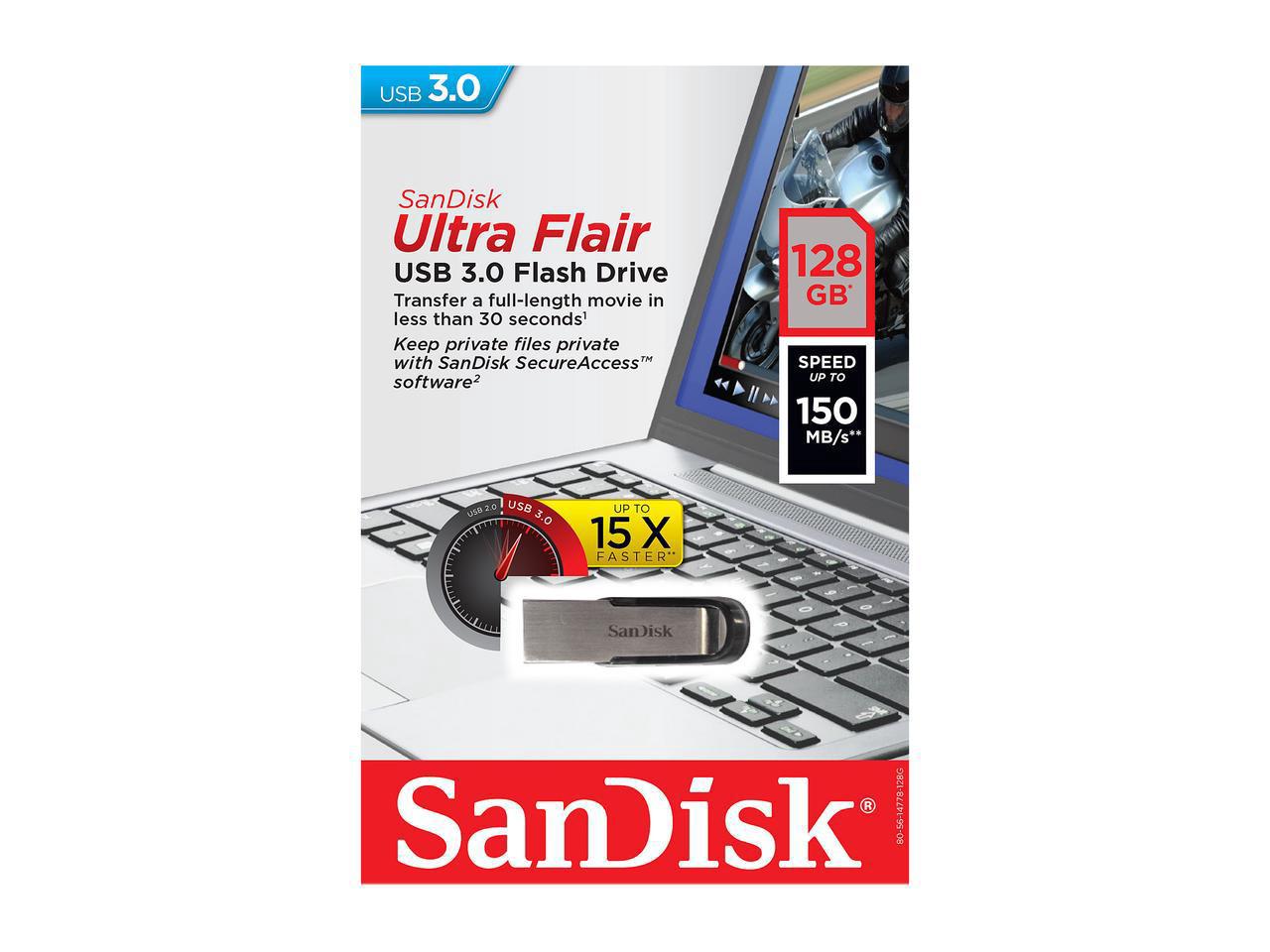 USB 128GB SANDISK SDCZ73-128G-G46