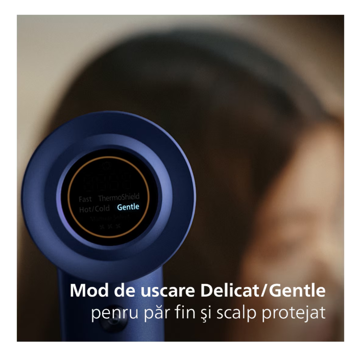 Uscator de par Philips BHD839/00 (Uscator de par Philips cu ThermoShield Advanced Seria 8000 BHD839/00)