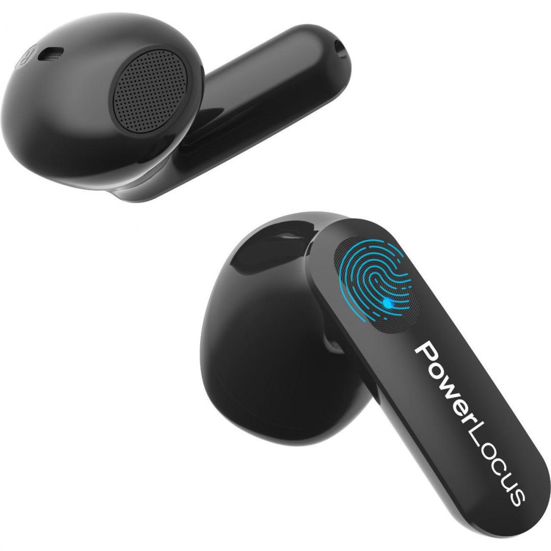 PowerLocus Casti Wireless Vibe Bk (Casti In-ear PowerLocus Vibe)