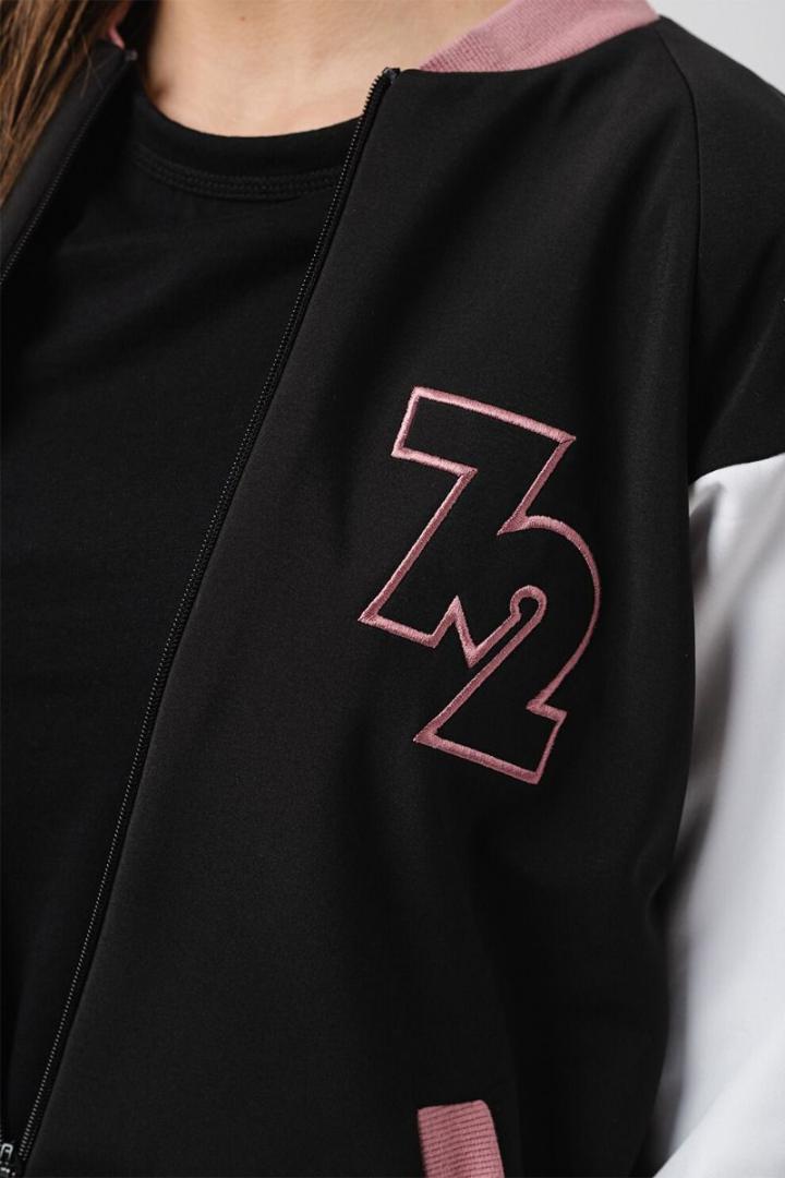 W JACHETA BOMBER PINK L