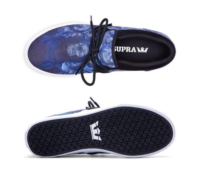 Pegas SUPRA CUBA BLUE LEVITAS PRINT-WHITE, 44
