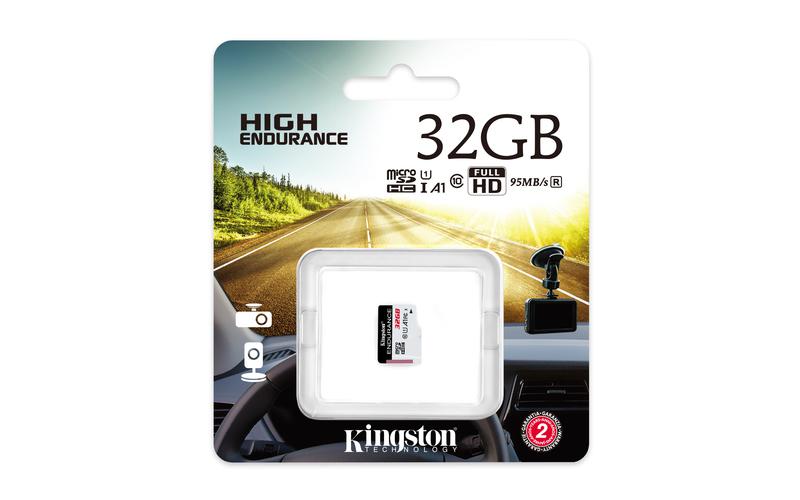 Kingston 32GB microSDHC Endurance 95R/30W C10 A1
