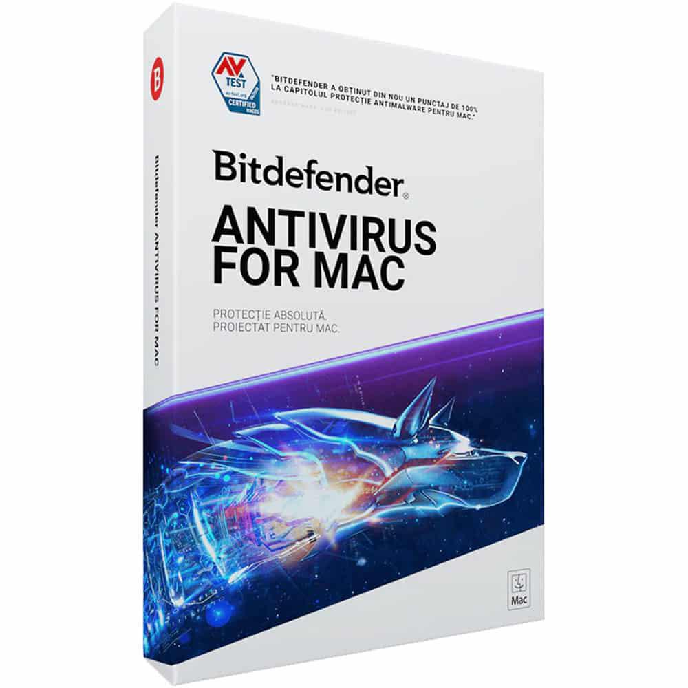 Bitdefender LIC BIT AV FOR MAC 1DISP 1AN RETAIL