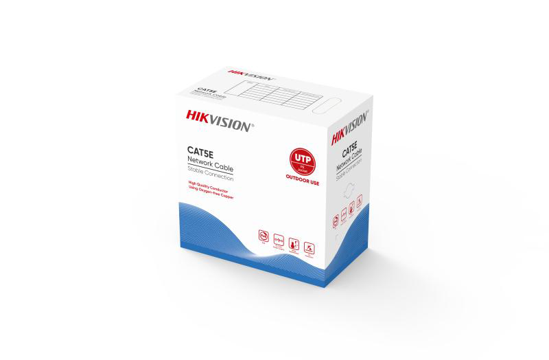 CABLU UTP HIKVISION CAT. 5E 305M NEGRU