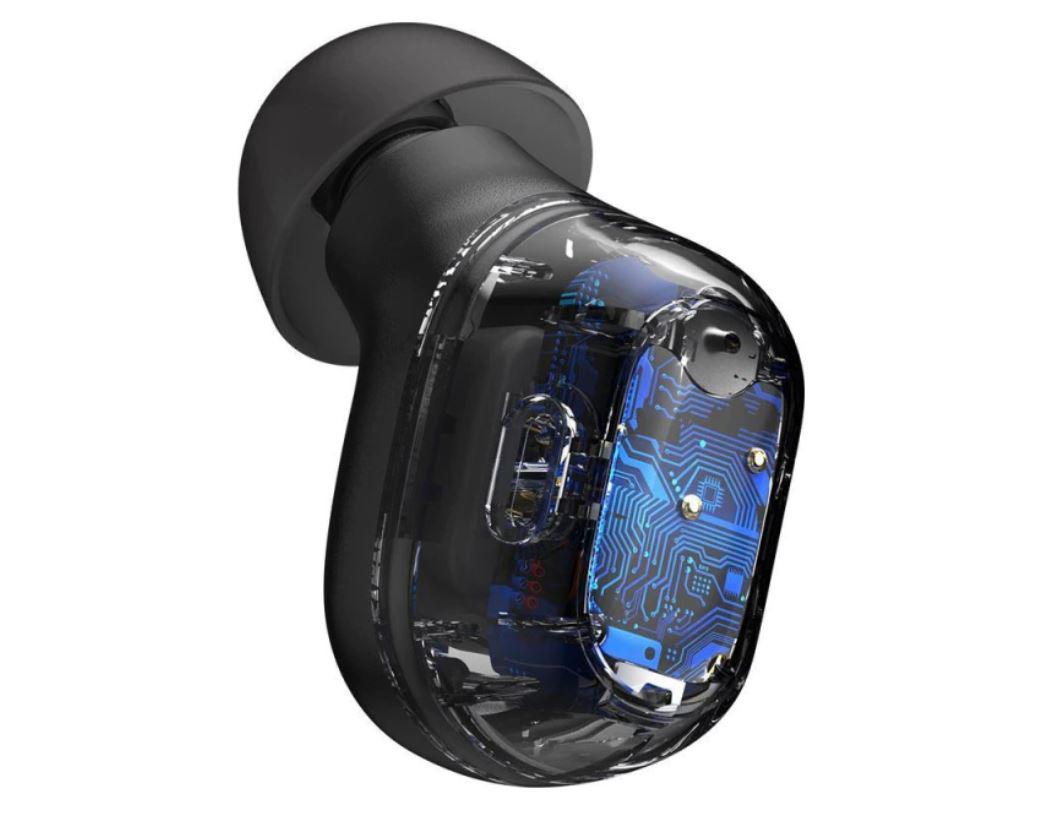 Casti Baseus Encok BT 5.0, negru (Casti In-ear Baseus Encok WM01)