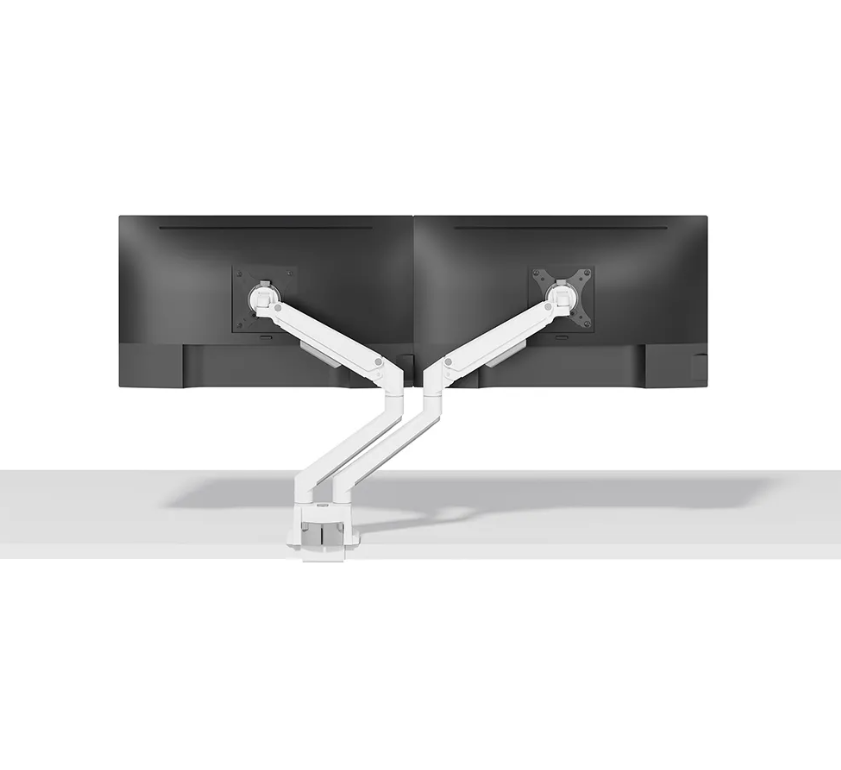 Neomounts Suport dublu mon. birou NM 17"-32" arg