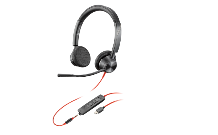 Poly Bw 3325 USB-C Hs +3.5mmP +USB-C/A (Casti Head-band HP Blackwire 3325)