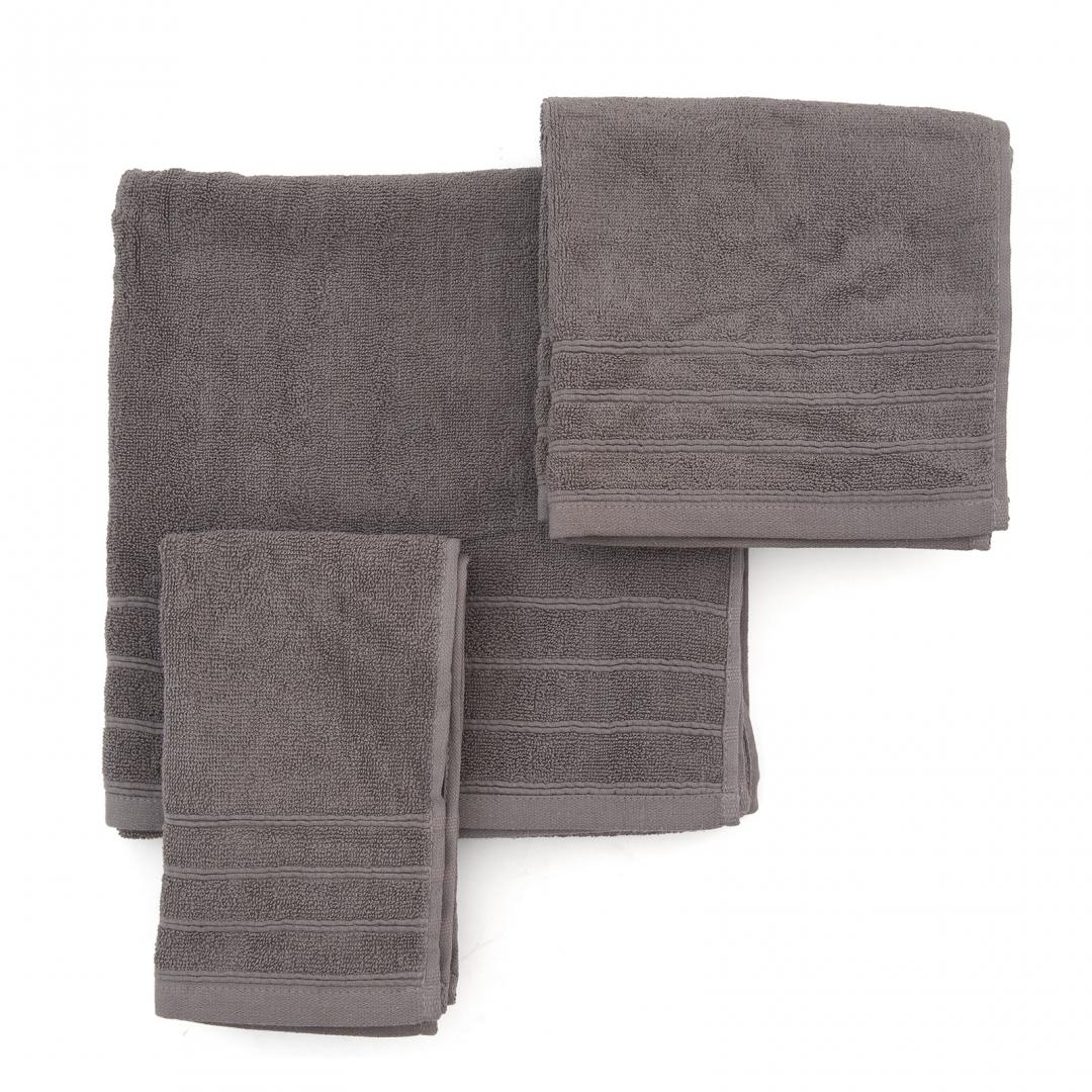 Prosop de baie Soft Grey, bumbac 500 gr, 70x140 cm
