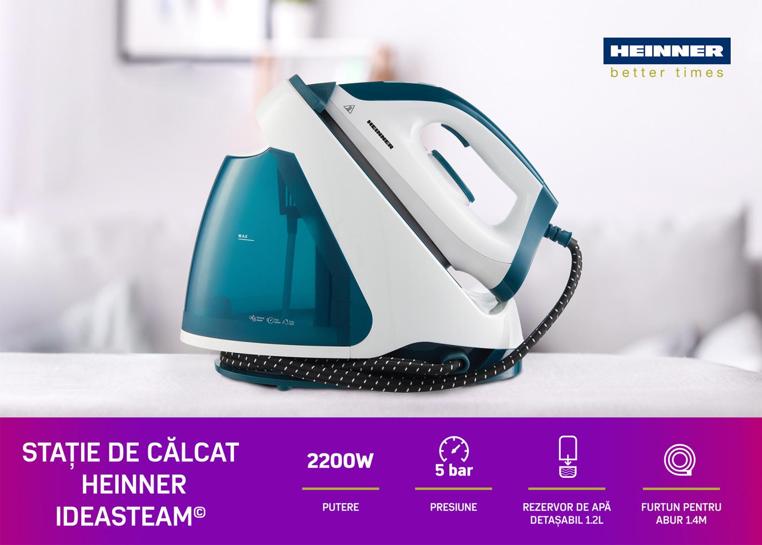 STATIE DE CALCAT HEINNER IdeaSteam HIS-D2005WB