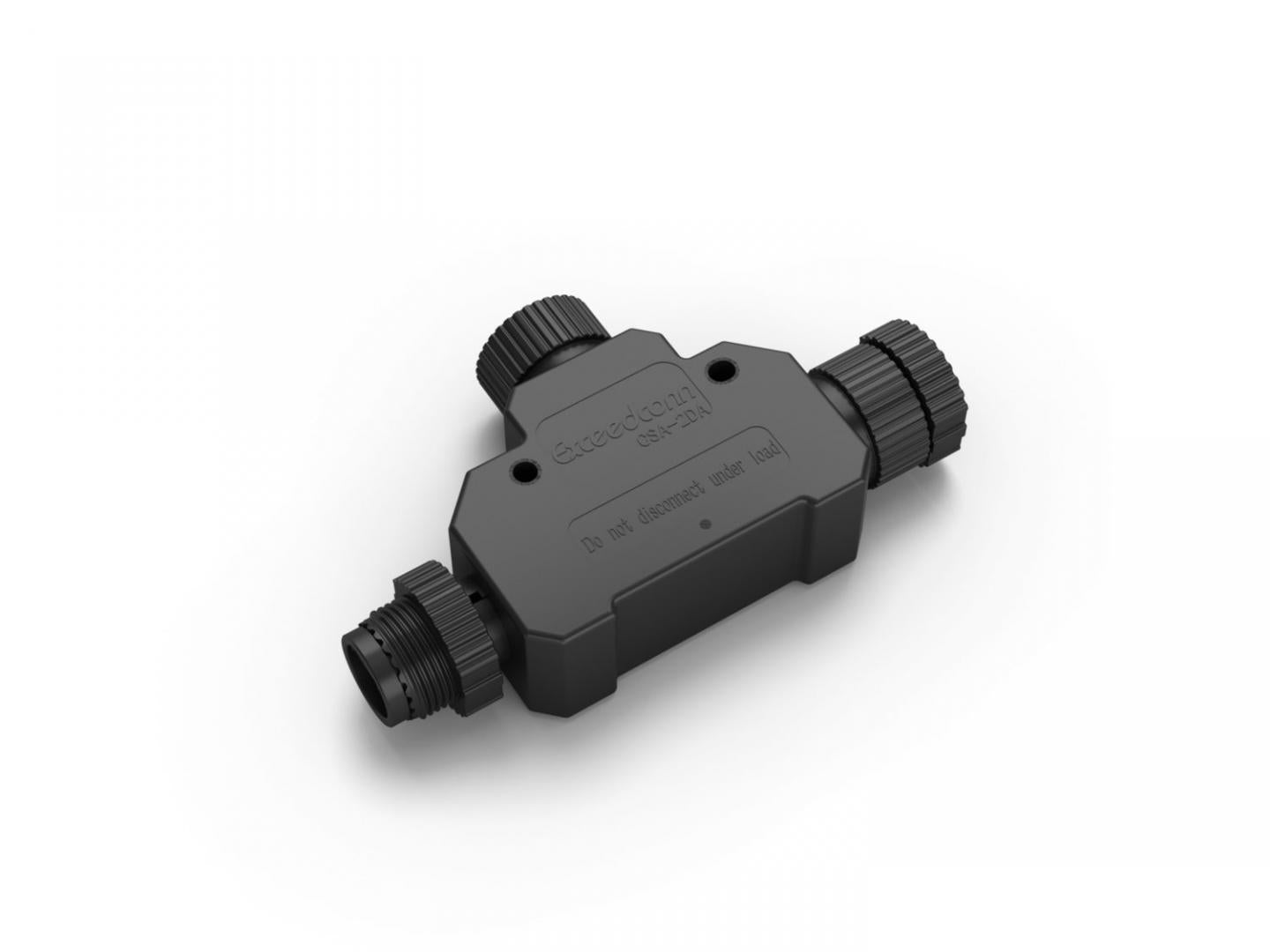 Lv T-PART Hue Related Articles Black (Conector in T Philips Hue pentru LowVolt)