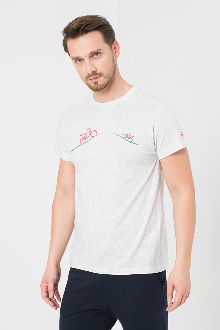 Tricou Casual Biciclete Familie Barbati (tricou Casual Biciclete Familie Barbati Light GREY-XL)