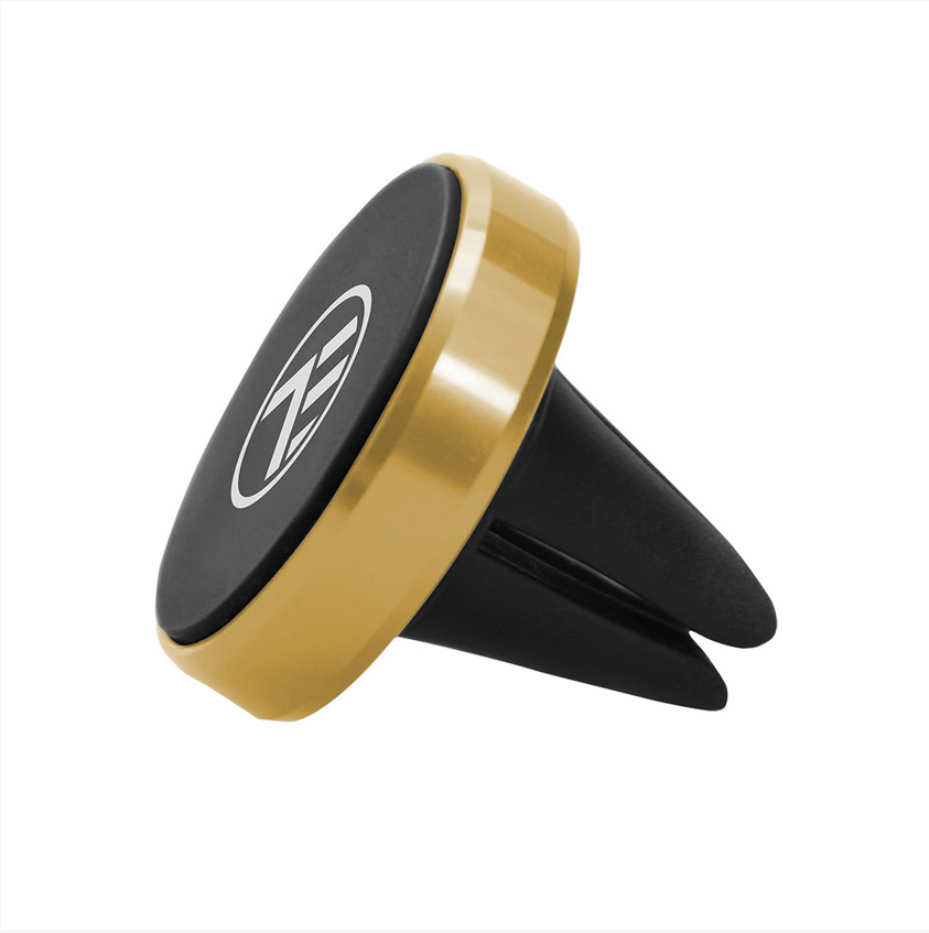 Suport telefon magnetic Tellur, auriu (Suport magnetic masina pentru telefon Tellur)