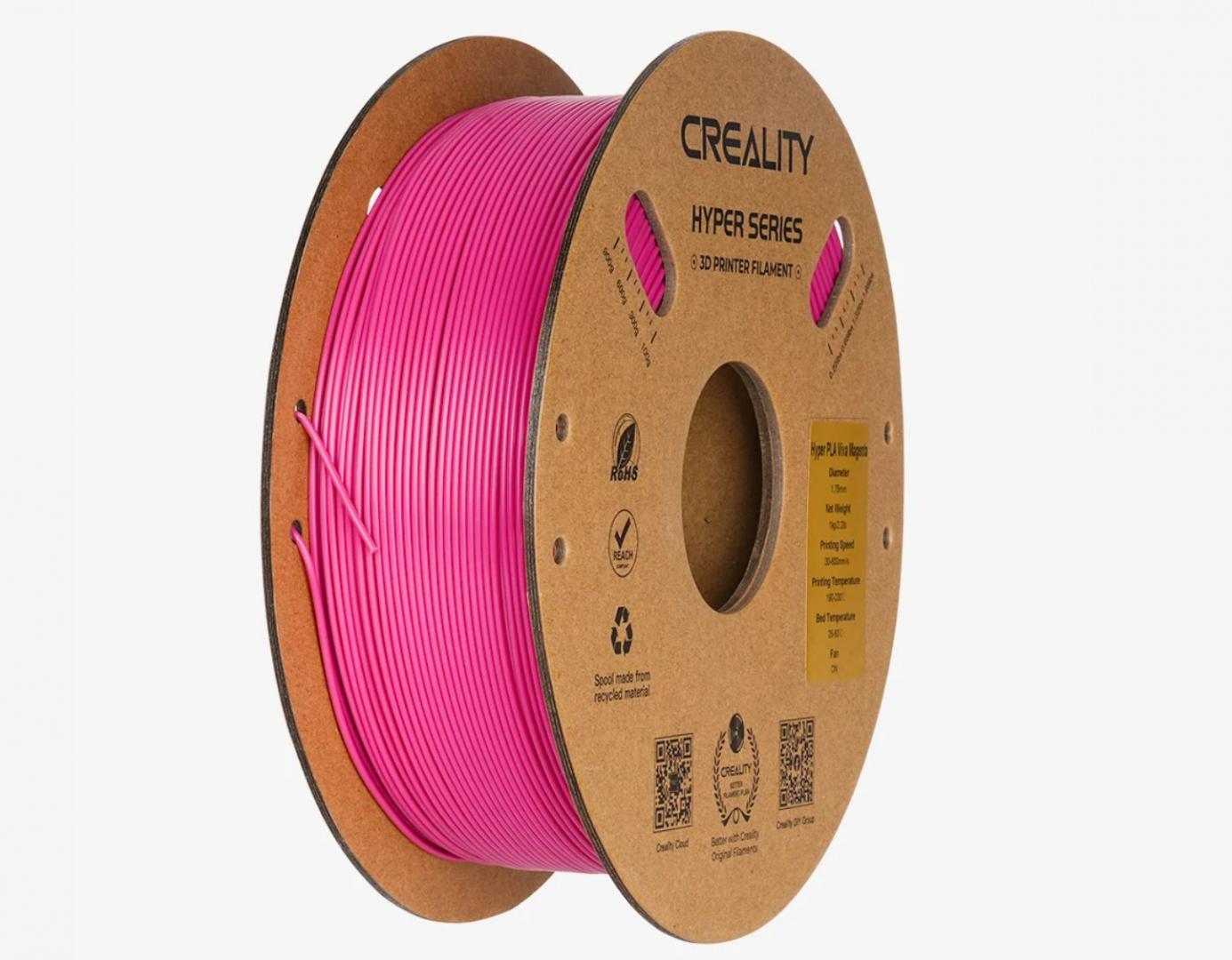Creality 3D Filament HYPER-PLA Magenta (creality 3D Filament HYPER-PLA Magenta)
