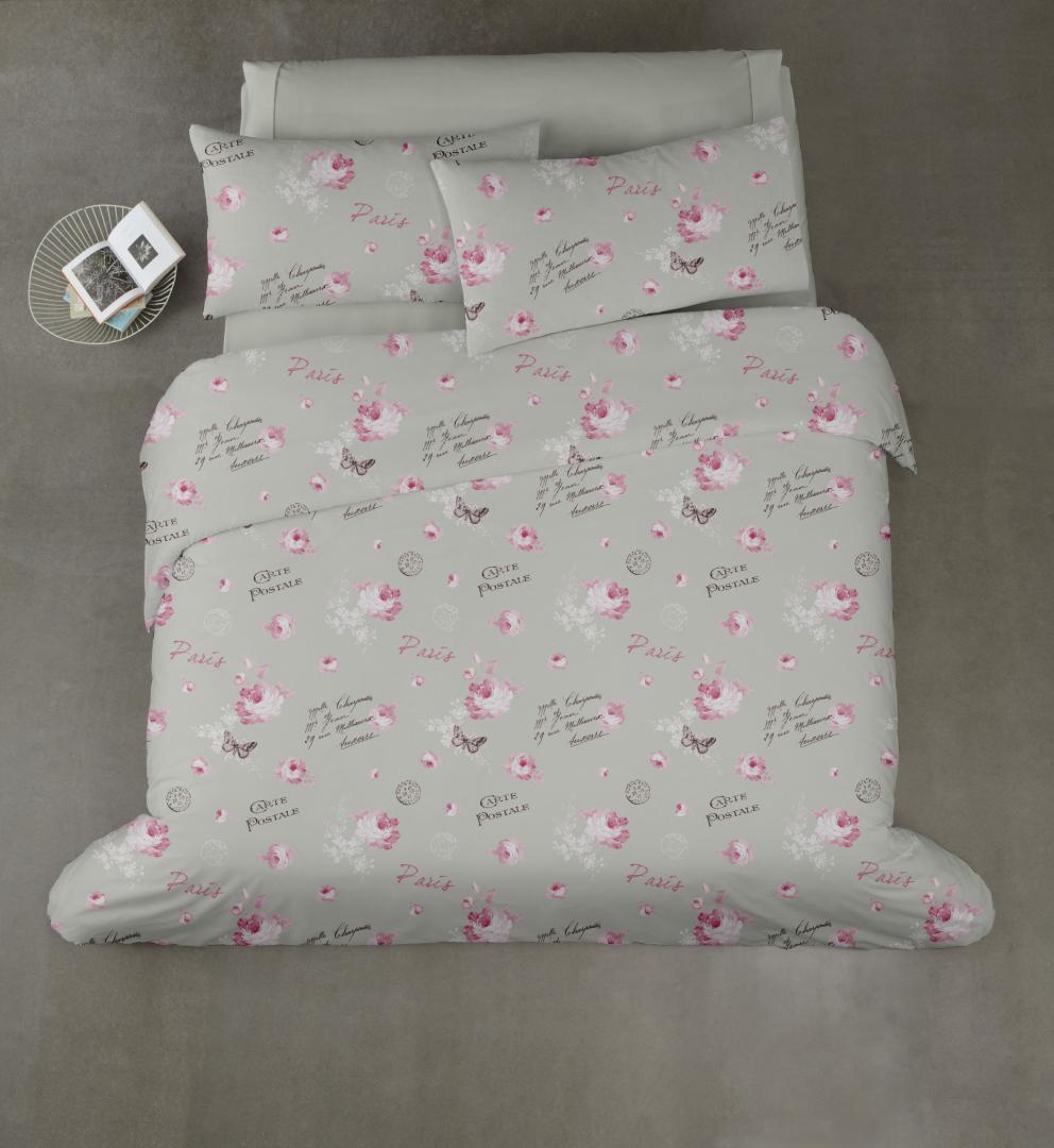 Lenjerie King Size Microfibra Postal (Lenjerie Vanora de pat king size Microfibra Postal)