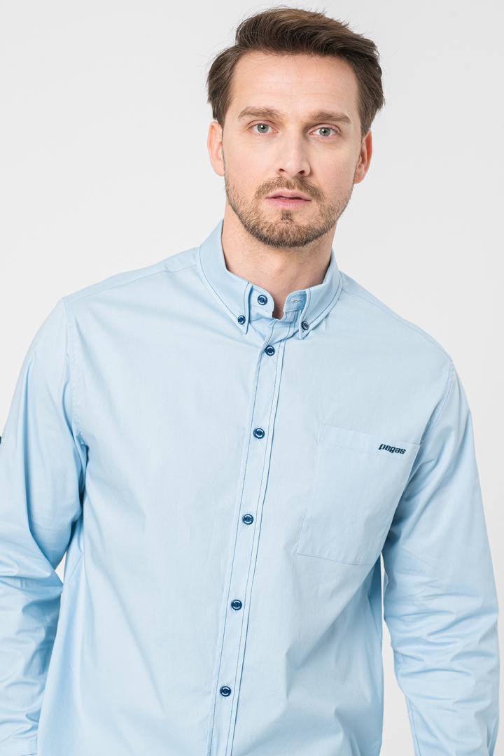 Camasa Casual Barbati Light Blue S
