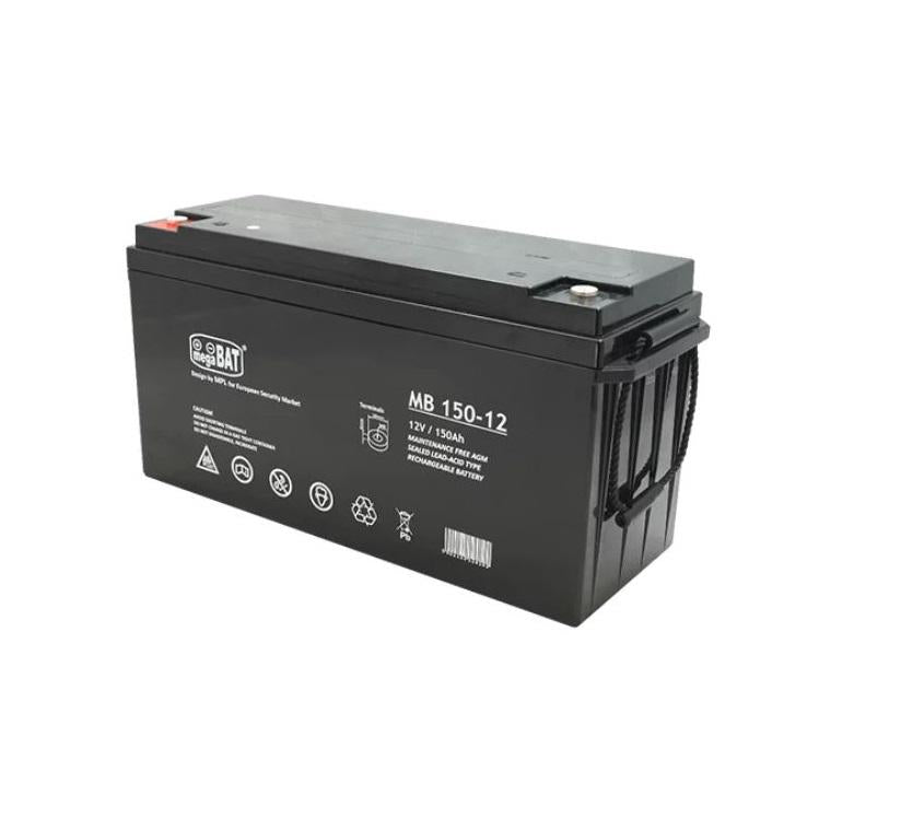 Acumulator Vrla Agm 150Ah 12V (Acumulator Vrla Agm fara intretinere Megabat MB 150-12; Capacitate:150Ah;...)
