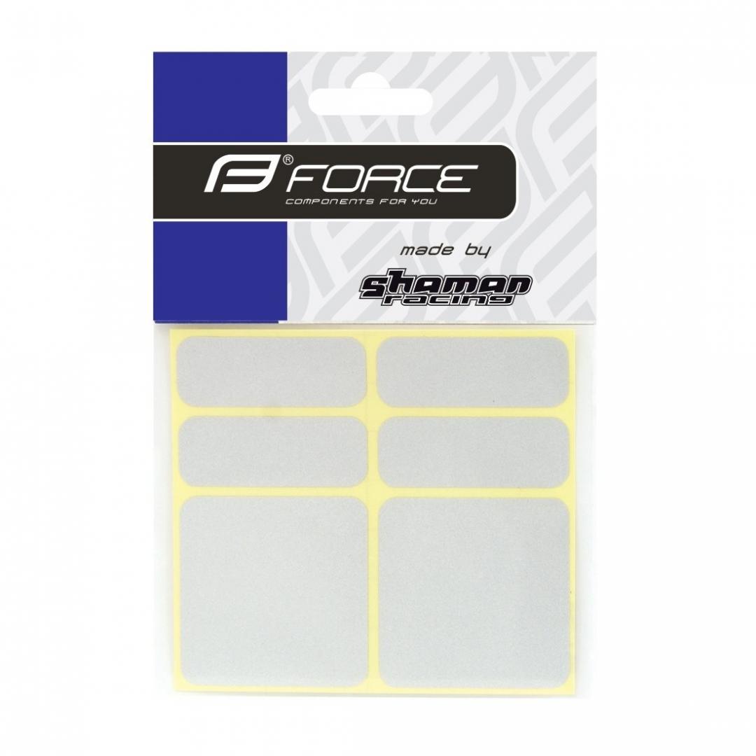 Protectie Cadru Force Autocolant 6BUC Rf (FRC16350 Protectie cadru Force autocolante argintiu)
