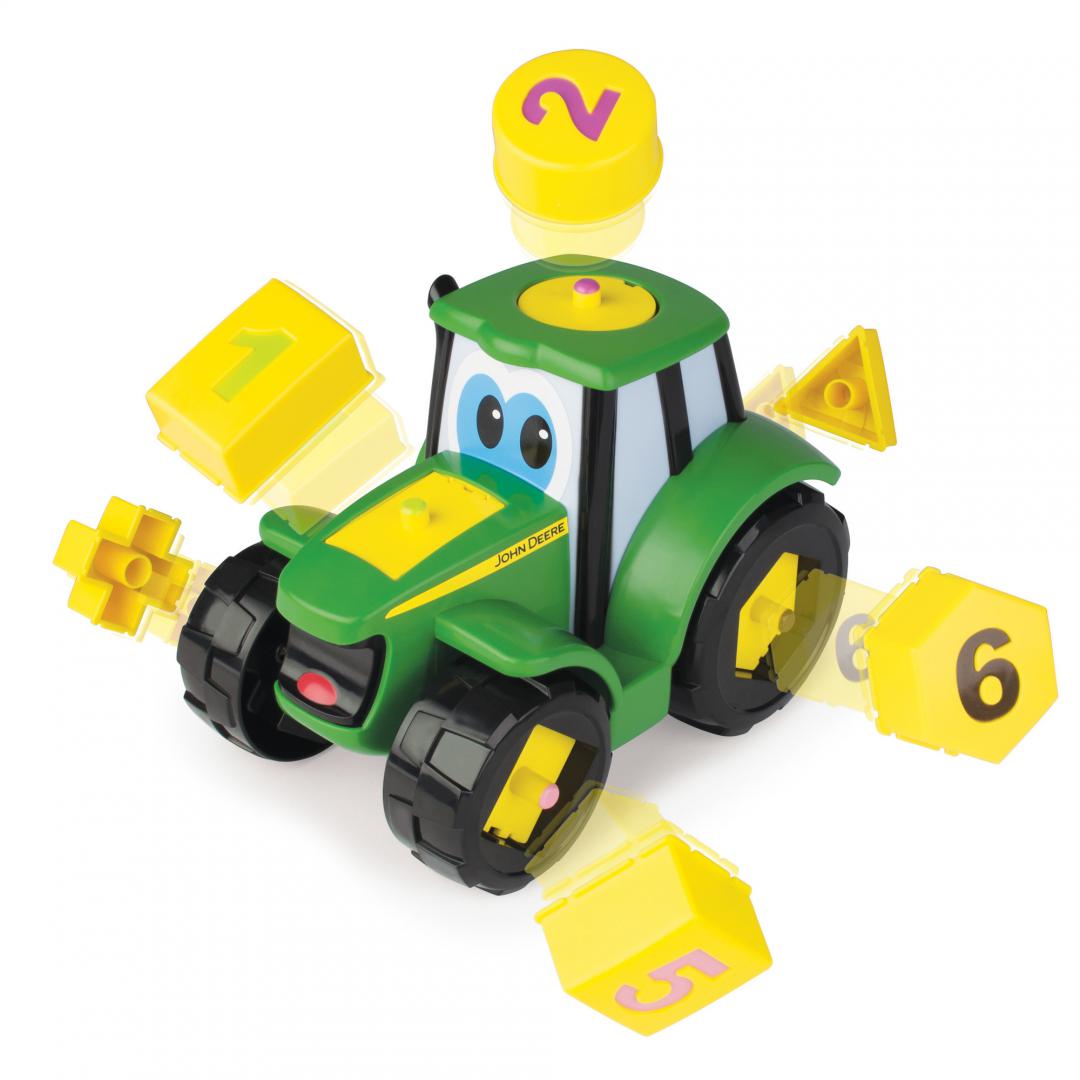 Tractoras cu Forme si Cifre (tractoras de Jucarie cu Forme si Cifre)