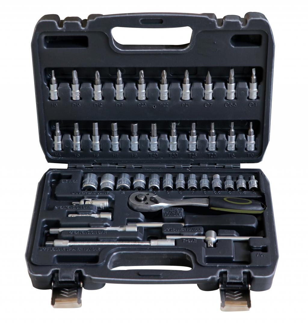 Hr Trusa 45 Piese 1/4" CR-V (heinner Trusa 45 Piese 1/4" CR-V)