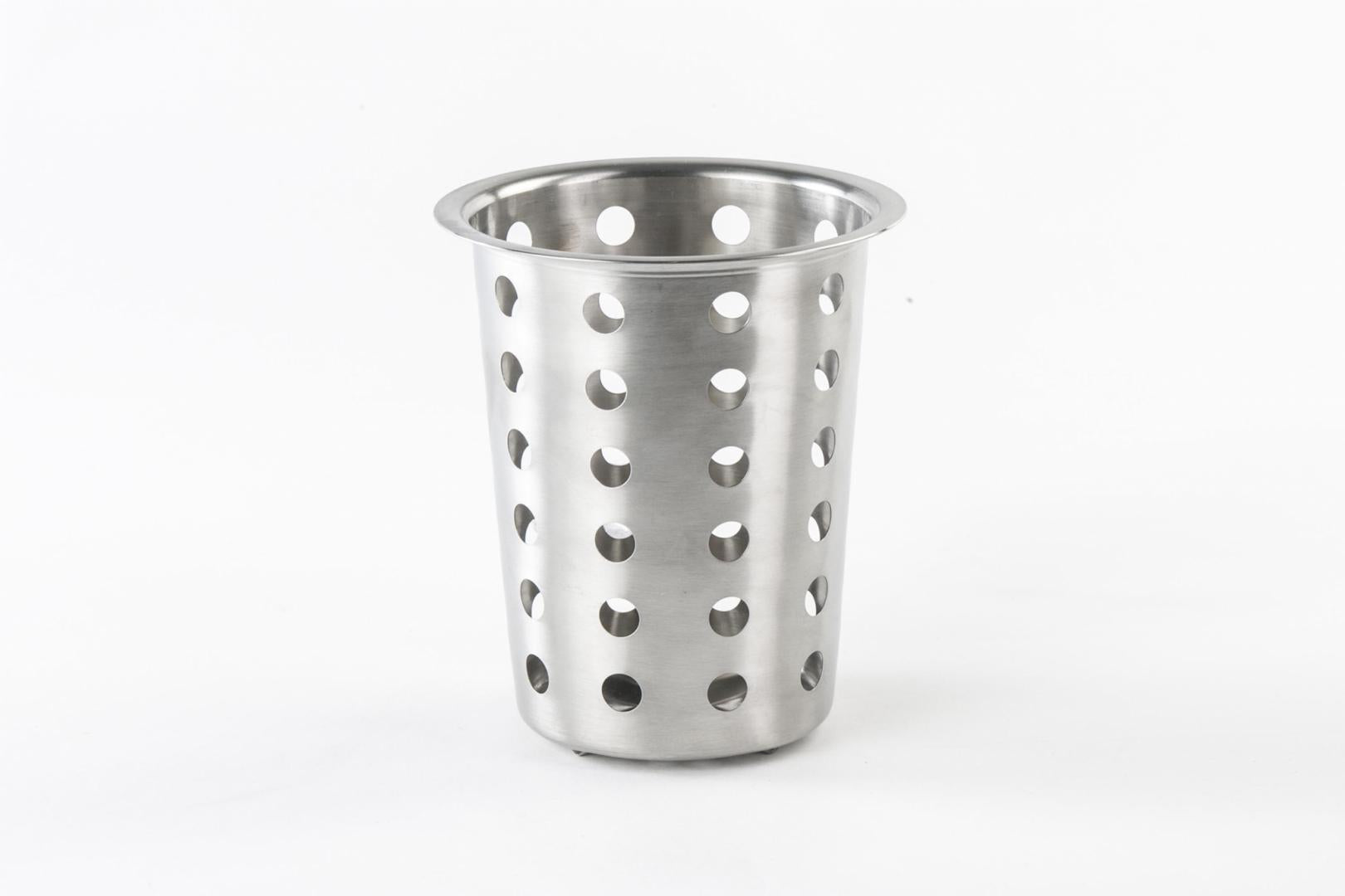 Suport Ustensile INOX,D:11.5CM,H:14 CM (suport Ustensile Inox)