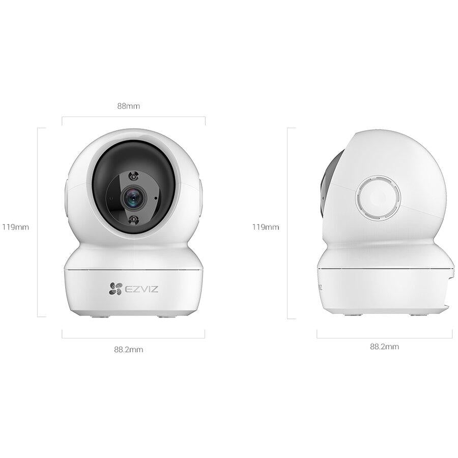 EZVIZ CAMERA WIFI 2MP IR10M 4MM PAN TILT