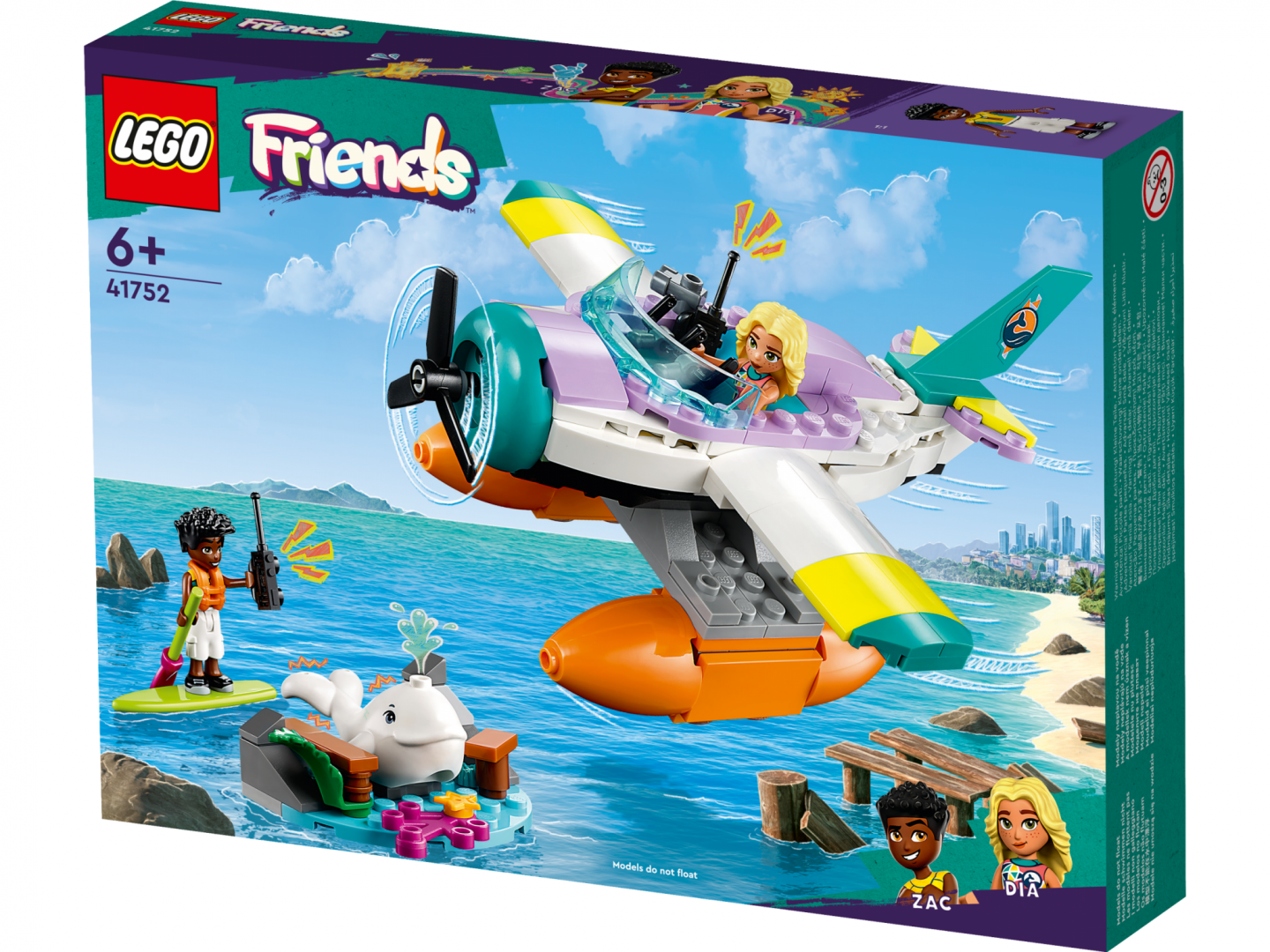 Avion de Salvare pe Mare, Lego 41752 (avion de Salvare pe Mare)