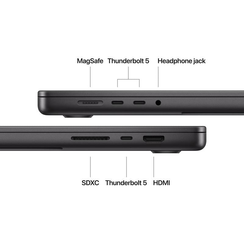MacBook Pro 16.2"/Apple M4 Max (CPU 14-core, GPU 32-core, Neural Engine16-core)/36GB/1TB - Space Black - RO KB (Cto from MX303RO/A)