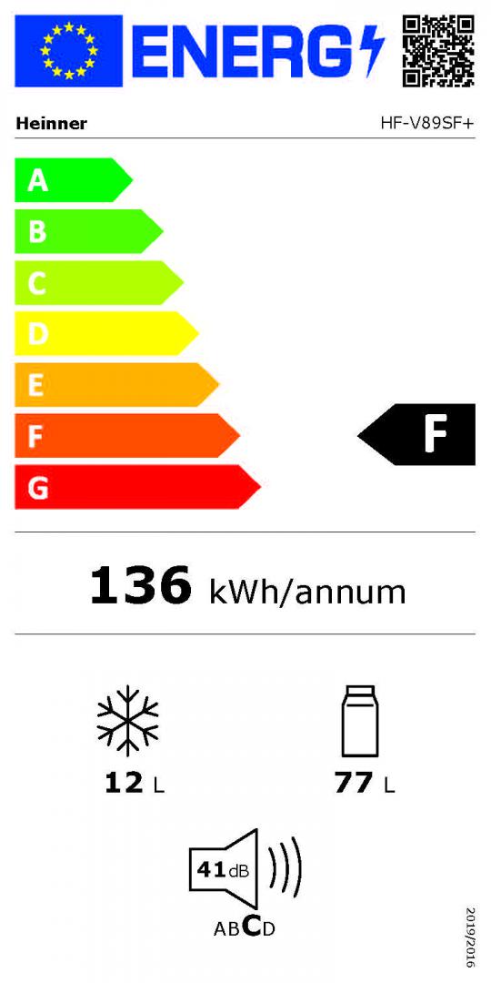 Frigider cu O Usa Heinner HF-V89SF+ (frigider Heinner HF-V89SF+)