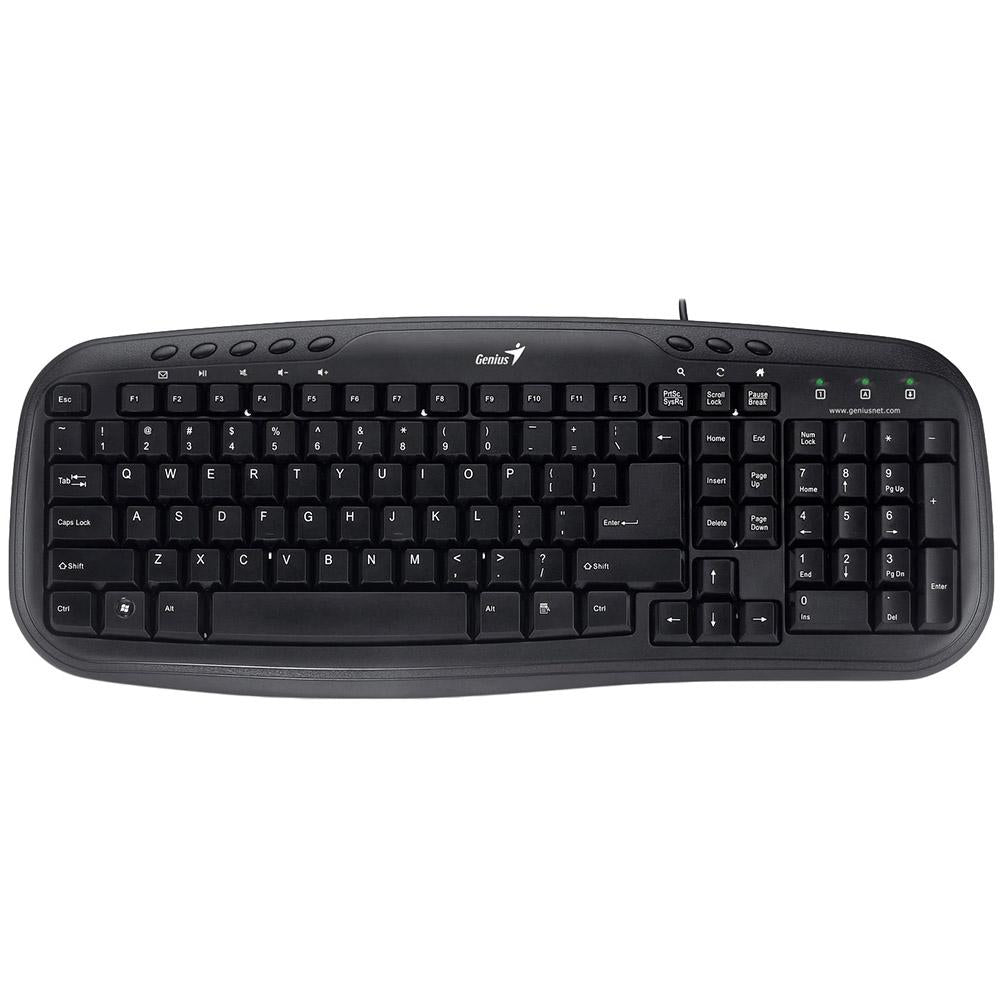 Tastatura Genius SlimstarM200 cu fir, ng (Tastatura Genius SlimStar M200)