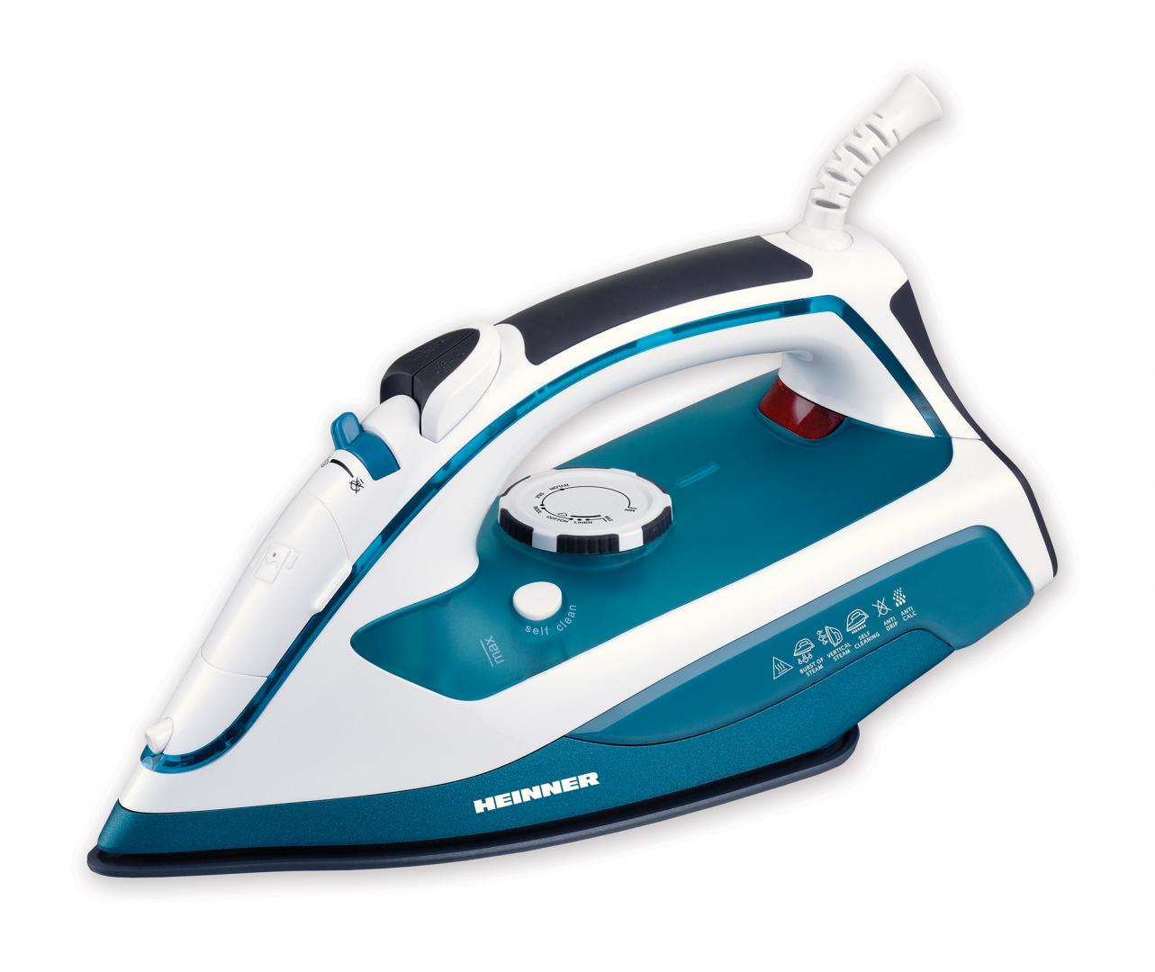 Fier de Calcat Heinner HSI-2400TQ (Fier de calcat Soft Turquoise Heinner HSI-2400TQ)
