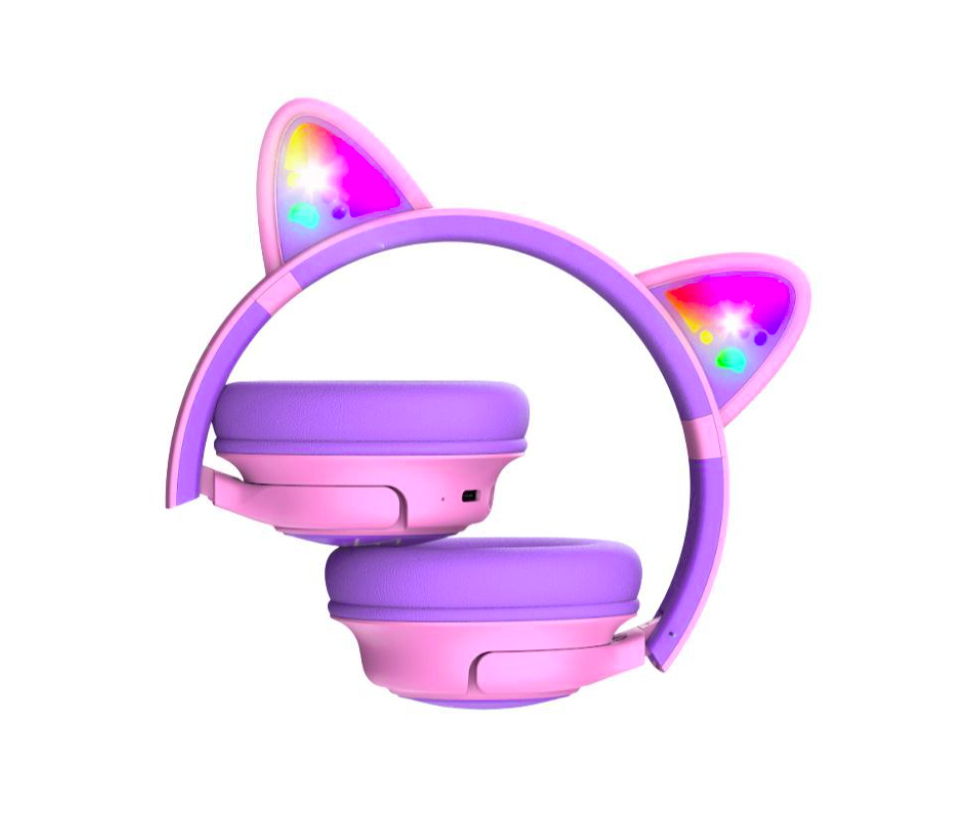 PowerLocus Casti pentru copii Pink