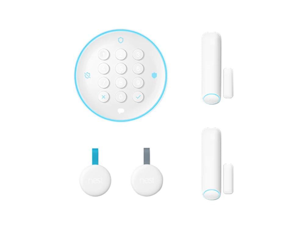 Google Nest Secure Alarm System - White (Google a dezvoltat sistemul de alarma Nest Secure Alarm System Starter Pack)