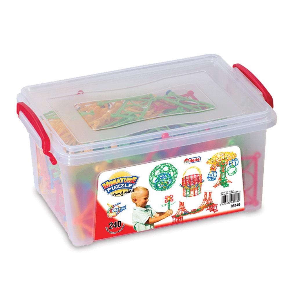 Dede SET CONSTR. PUZZLE IN MINIATURA, 240 PCS